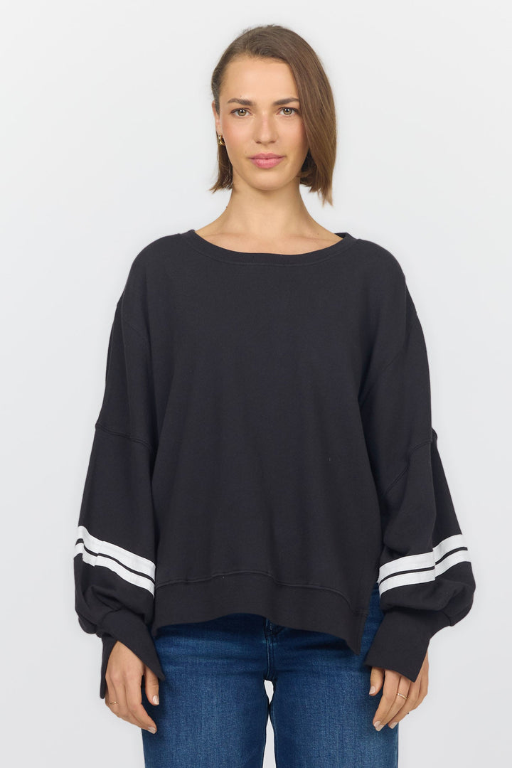 TRENTON SWEATSHIRT WASHED BLACK