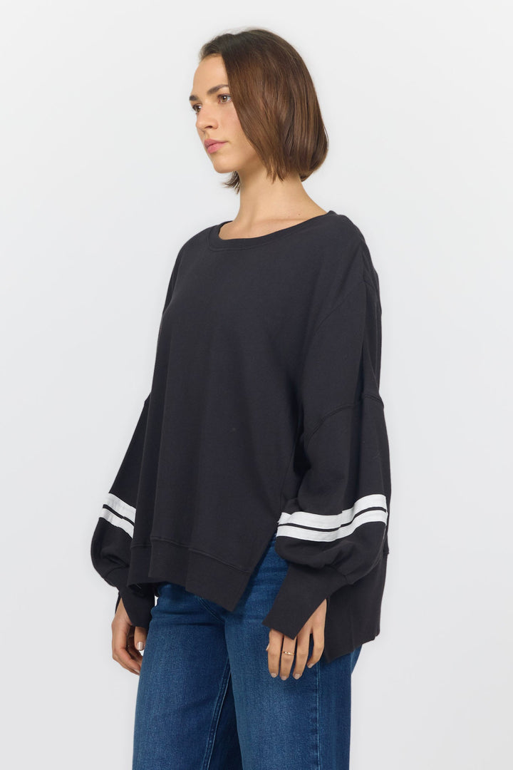TRENTON SWEATSHIRT WASHED BLACK