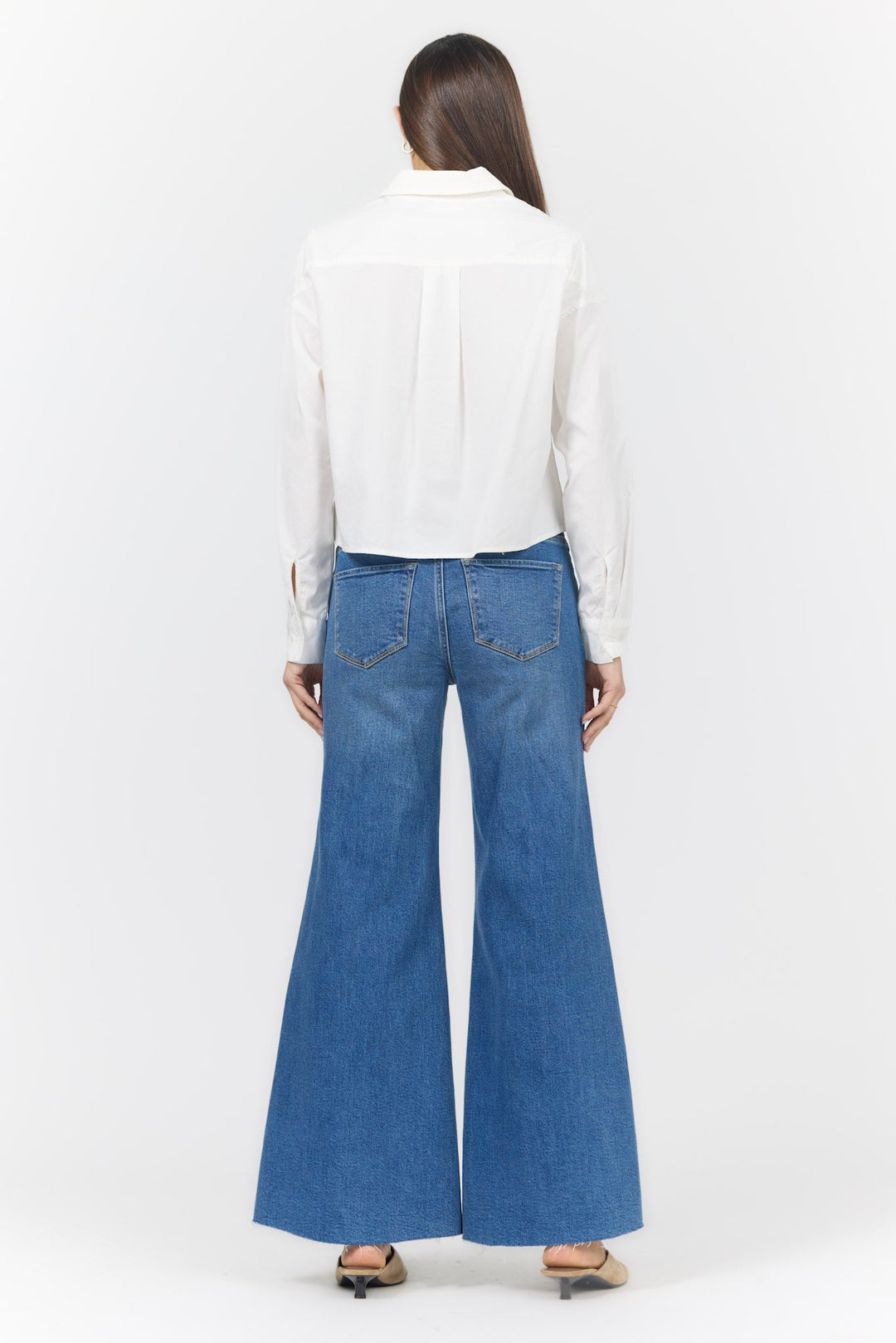 CROPPED SHIRT WHITE