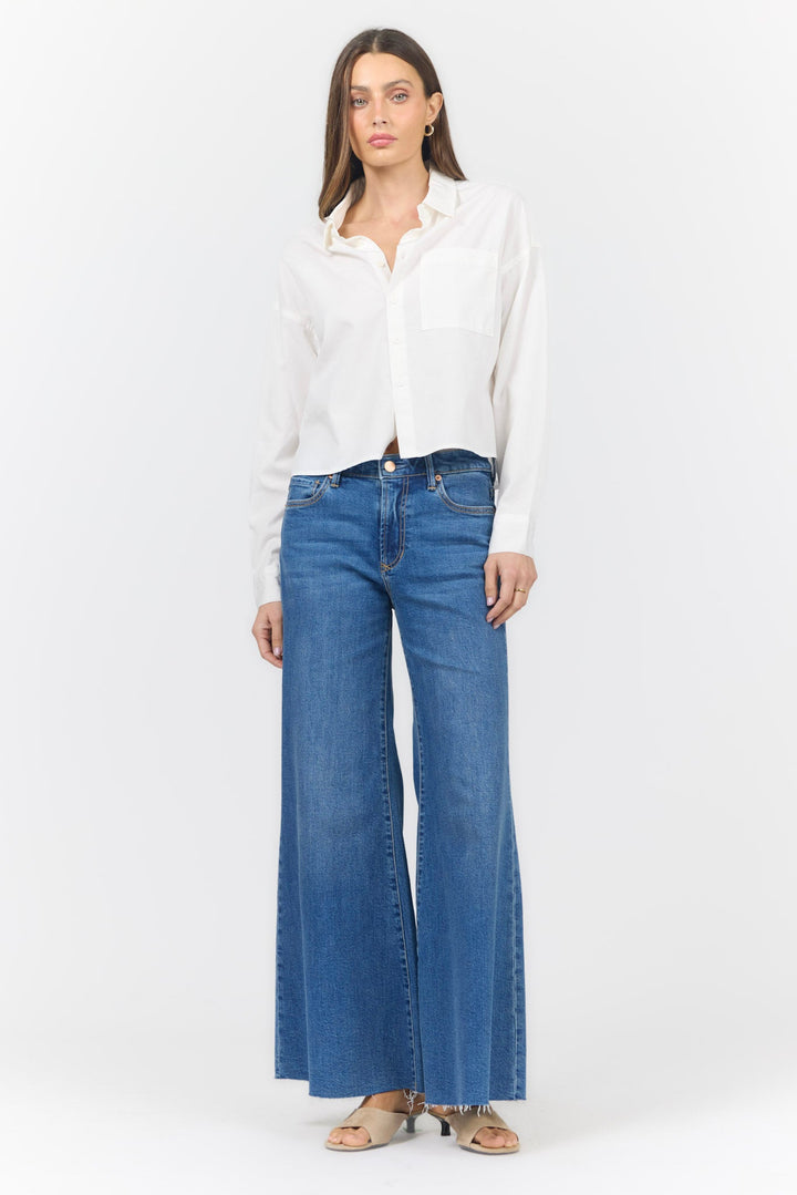 CROPPED SHIRT WHITE