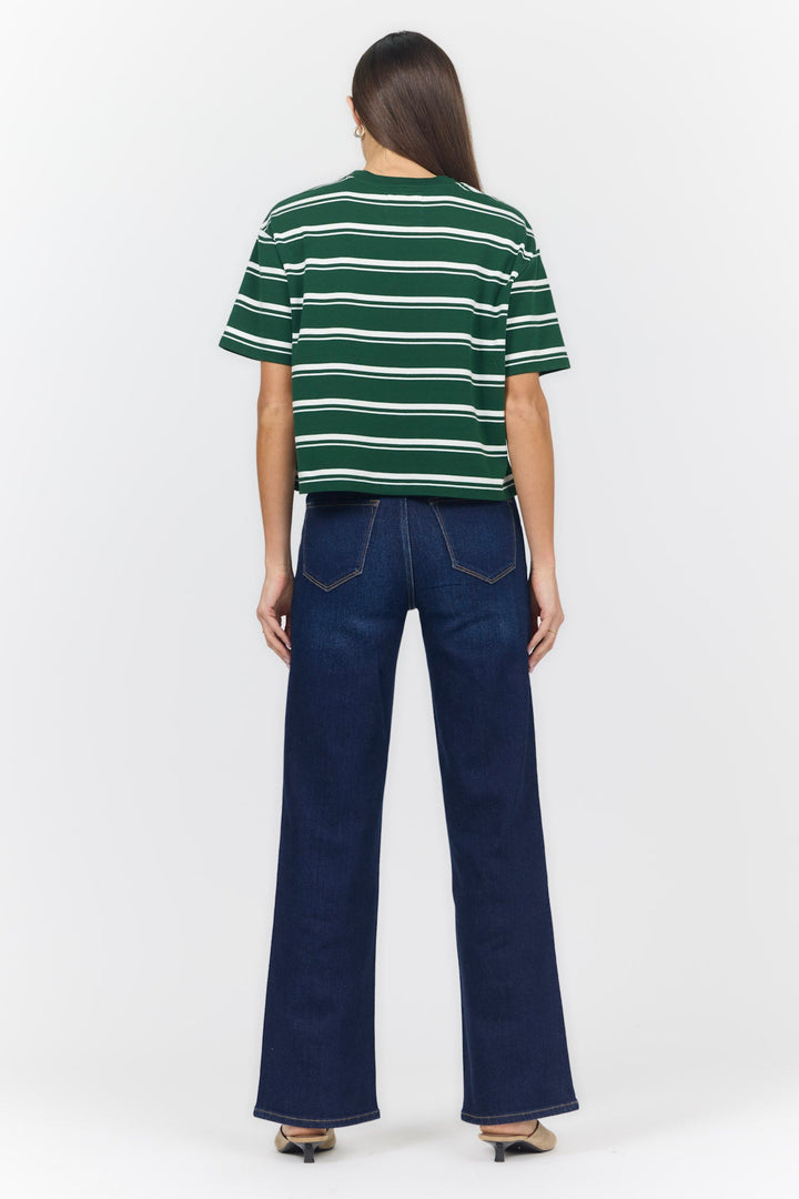MADDOX TEE PINE STRIPE