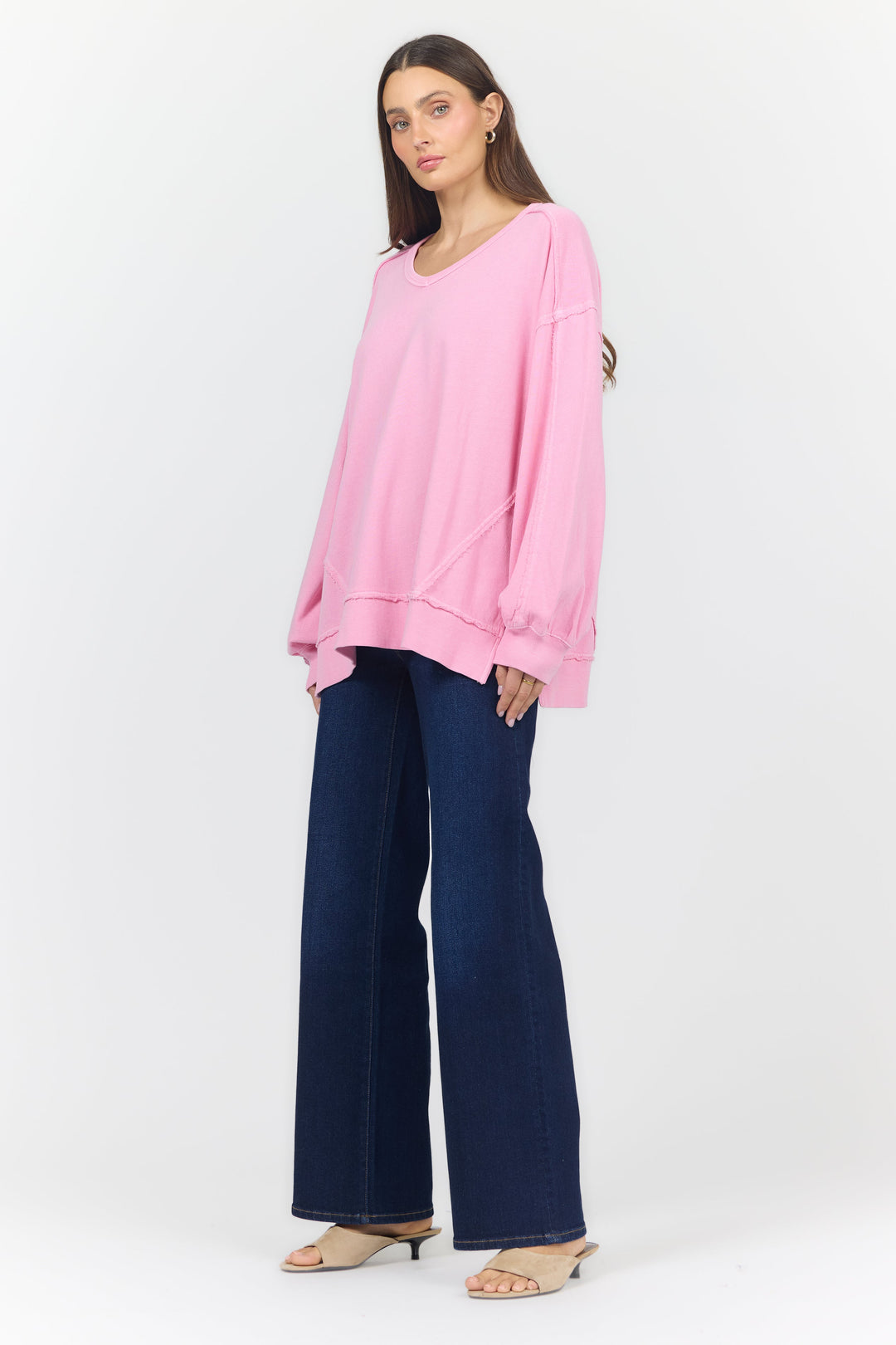 MONROE SWEATSHIRT CASHMERE ROSE