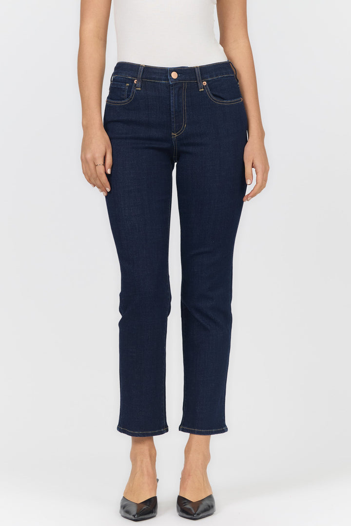 ANIKA MID RISE STRAIGHT LEG JEAN ANCHOR