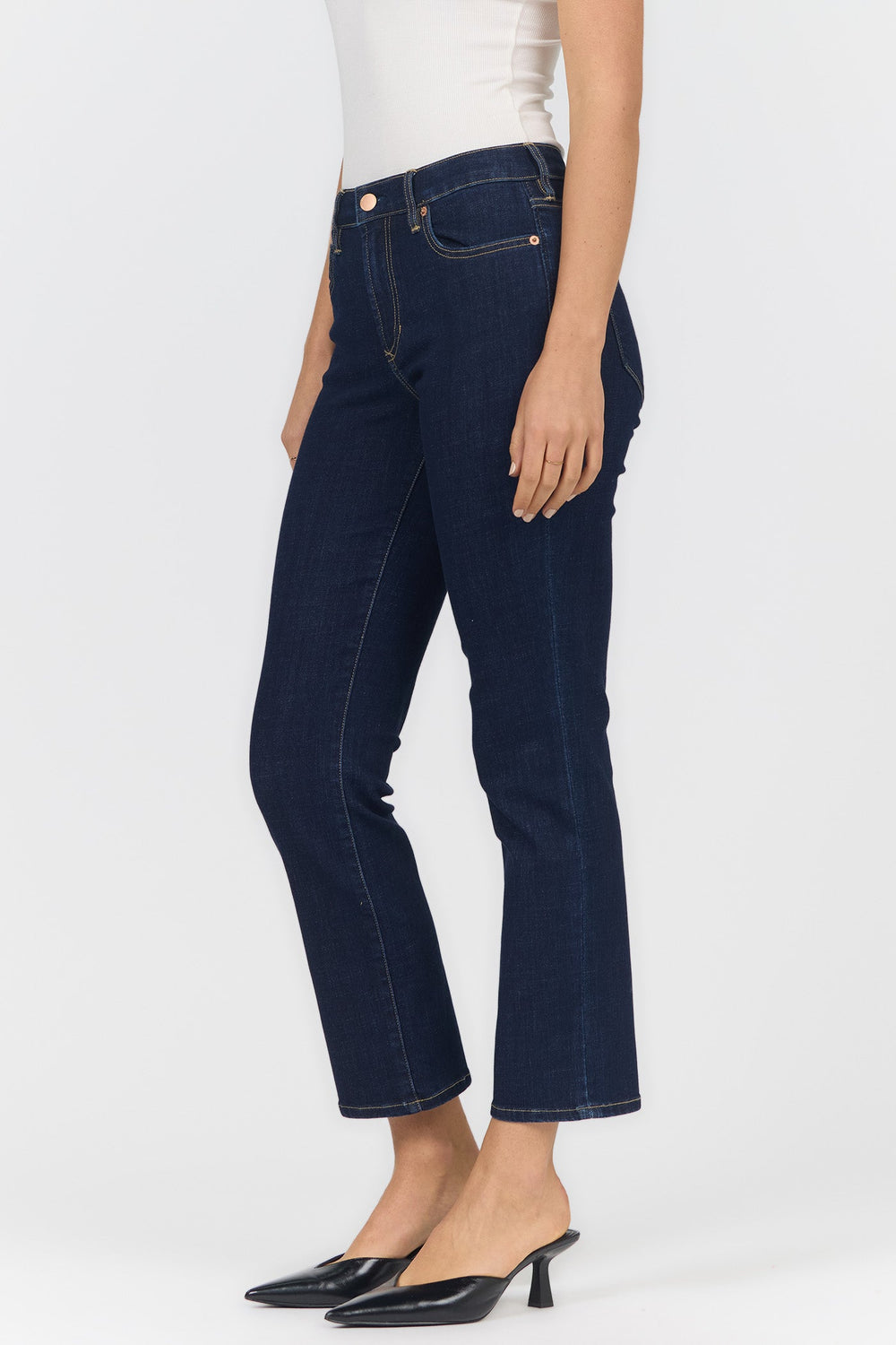 ANIKA MID RISE STRAIGHT LEG JEAN ANCHOR