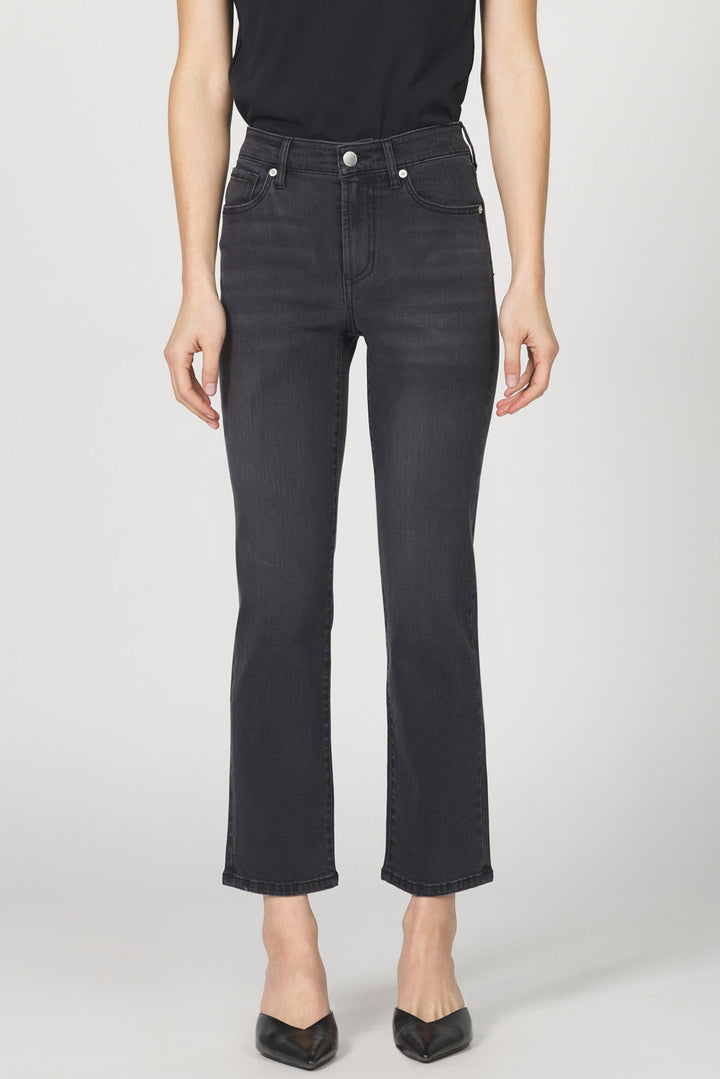 ANIKA MID RISE STRAIGHT LEG JEAN JET SET