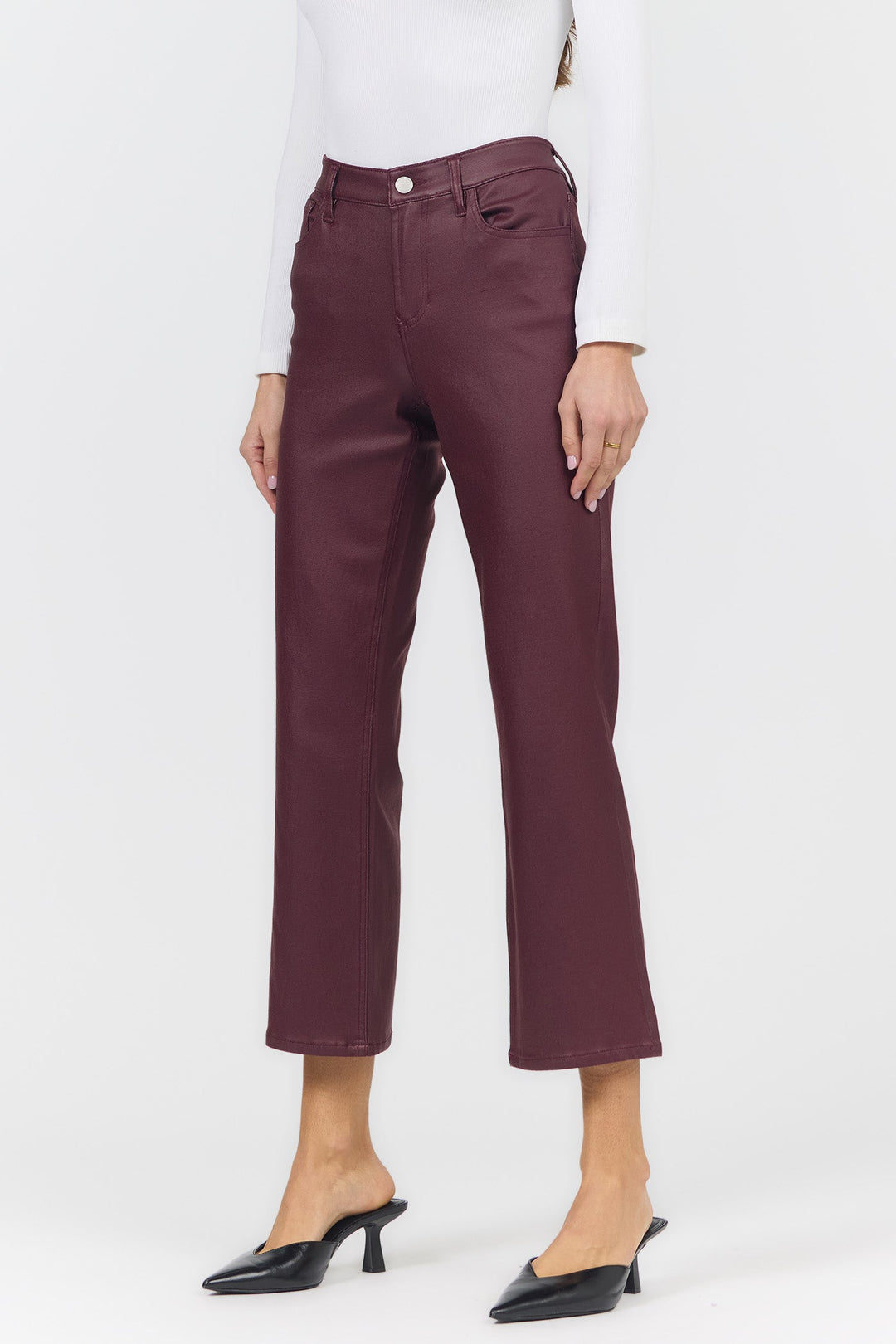 ANIKA MID RISE STRAIGHT LEG PANT FIG
