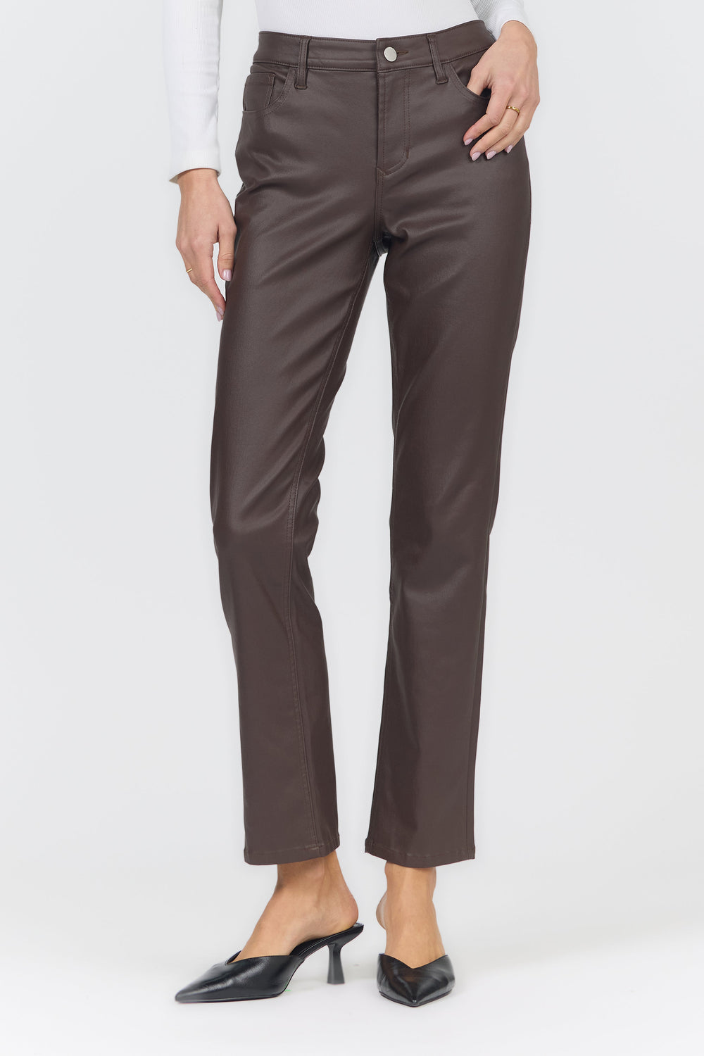 BLAIRE STRAIGHT LEG PANT CAPPUCCINO
