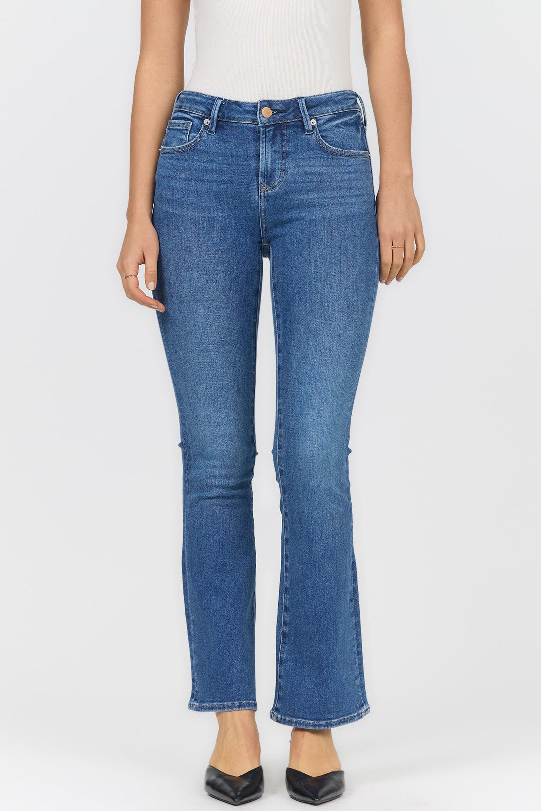 JAXTYN MID RISE BOOTCUT JEAN CRESSON