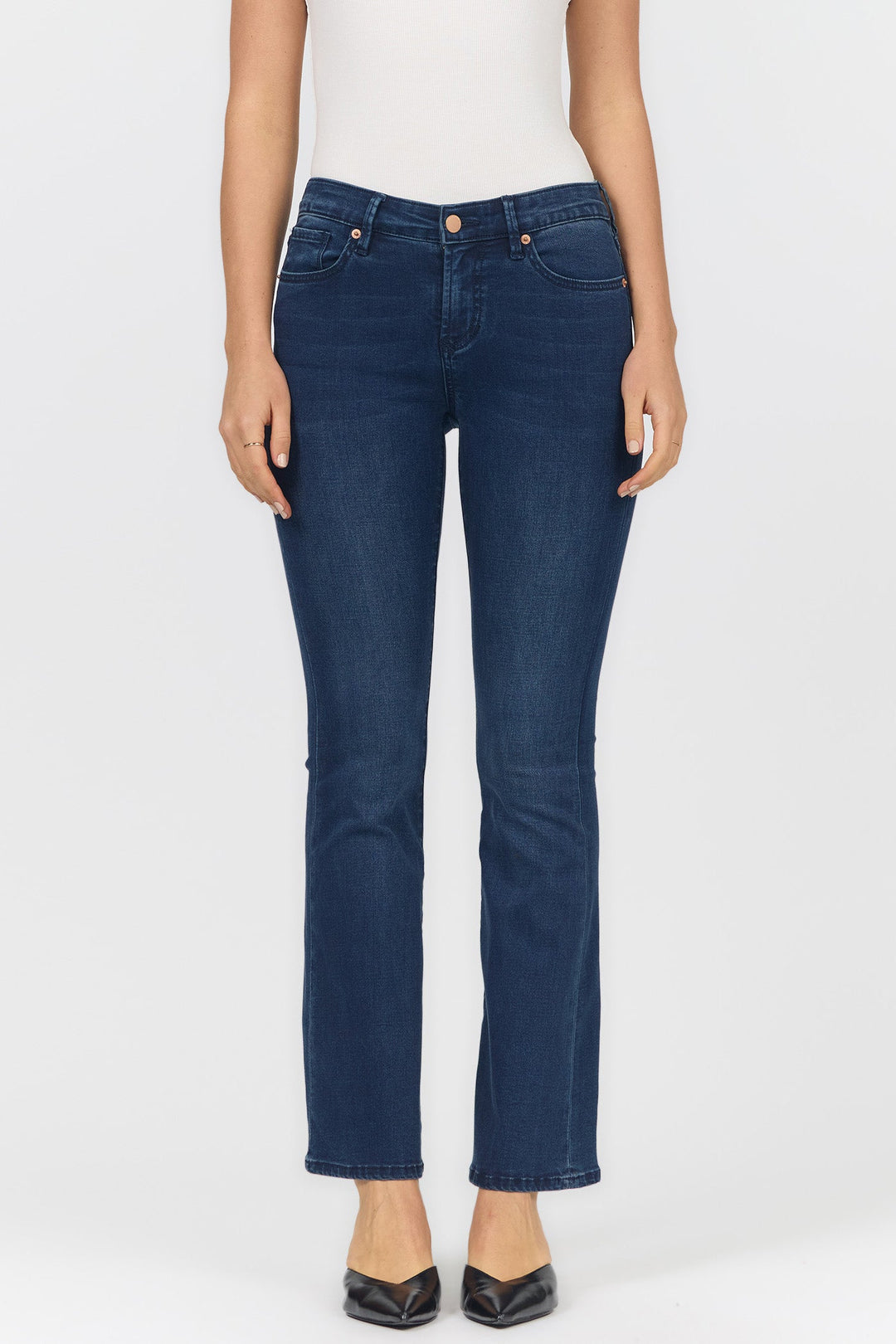 JAXTYN MID RISE BOOTCUT JEAN PRINCESS