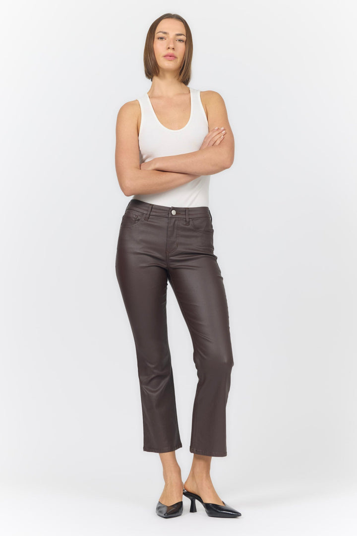 JEANNE FLARE PANT CAPPUCCINO