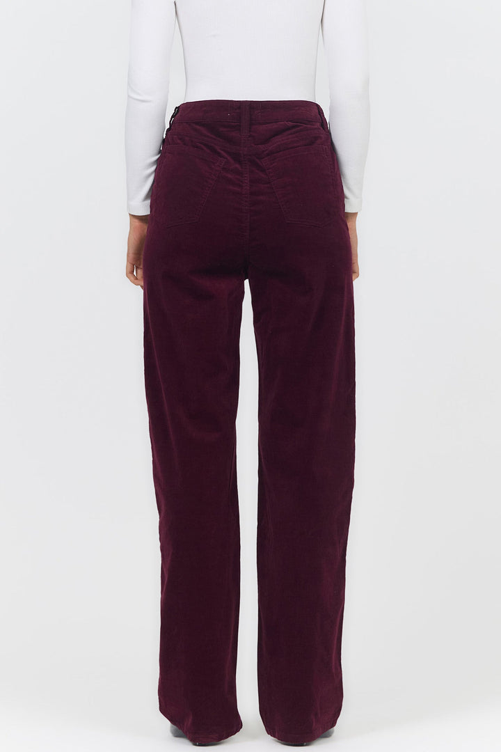 HOLLY HIGH RISE STRAIGHT LEG PANT FIG