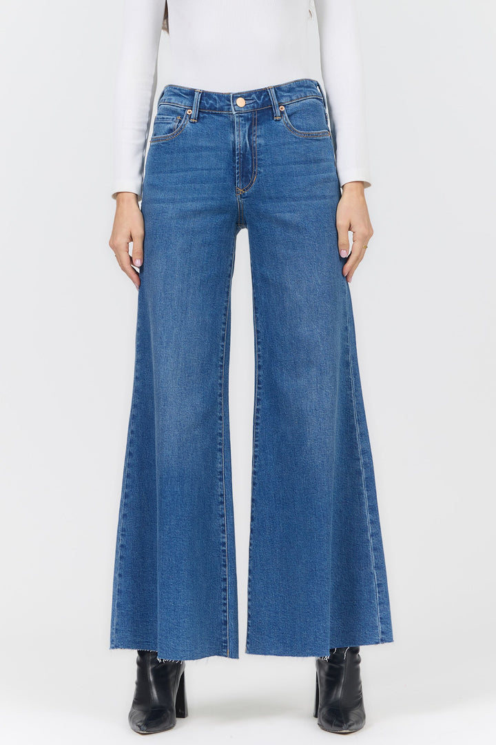 HENDRIX MID RISE WIDE LEG JEAN SOBRANCE