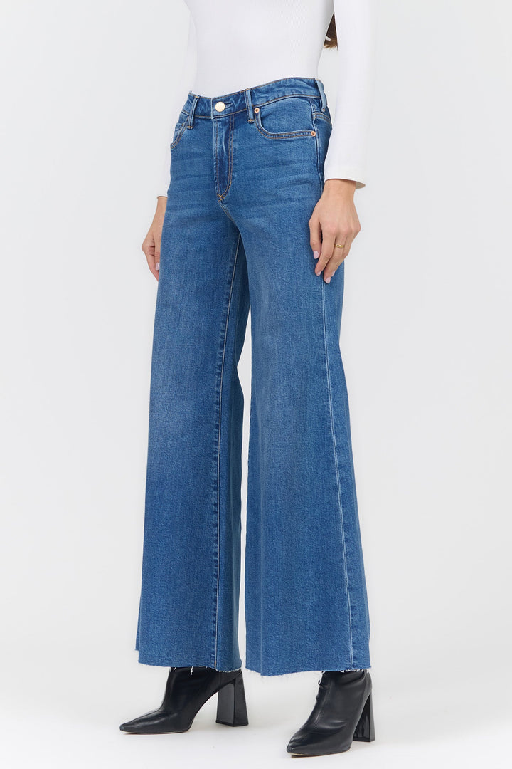 HENDRIX MID RISE WIDE LEG JEAN SOBRANCE