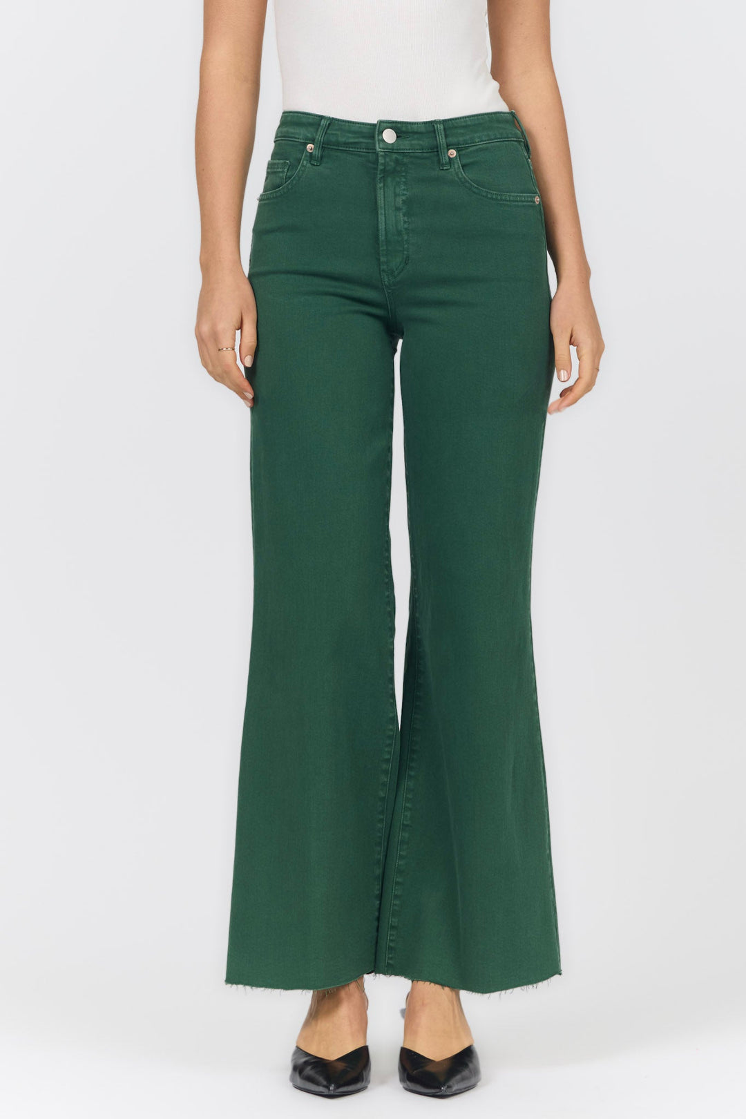 FIONA WIDE LEG JEAN PINENEEDLE