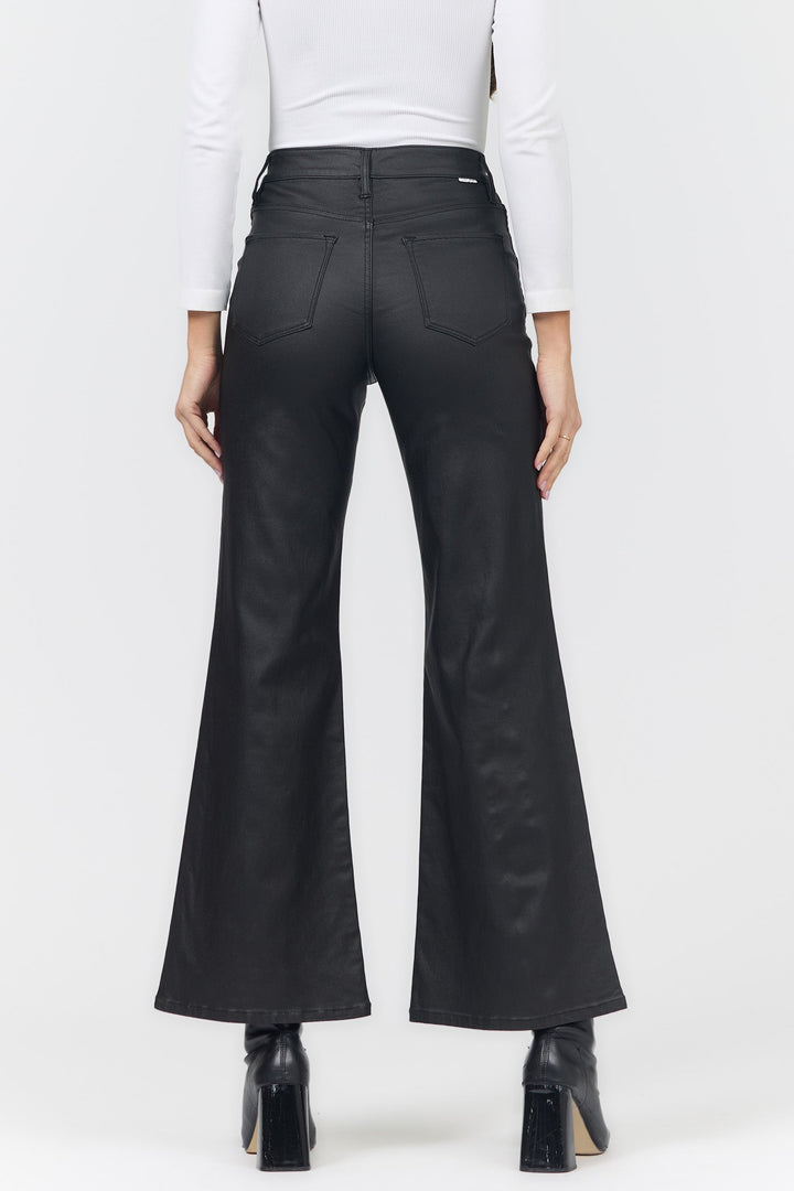 FIONA HIGH RISE WIDE LEG PANT BLACK