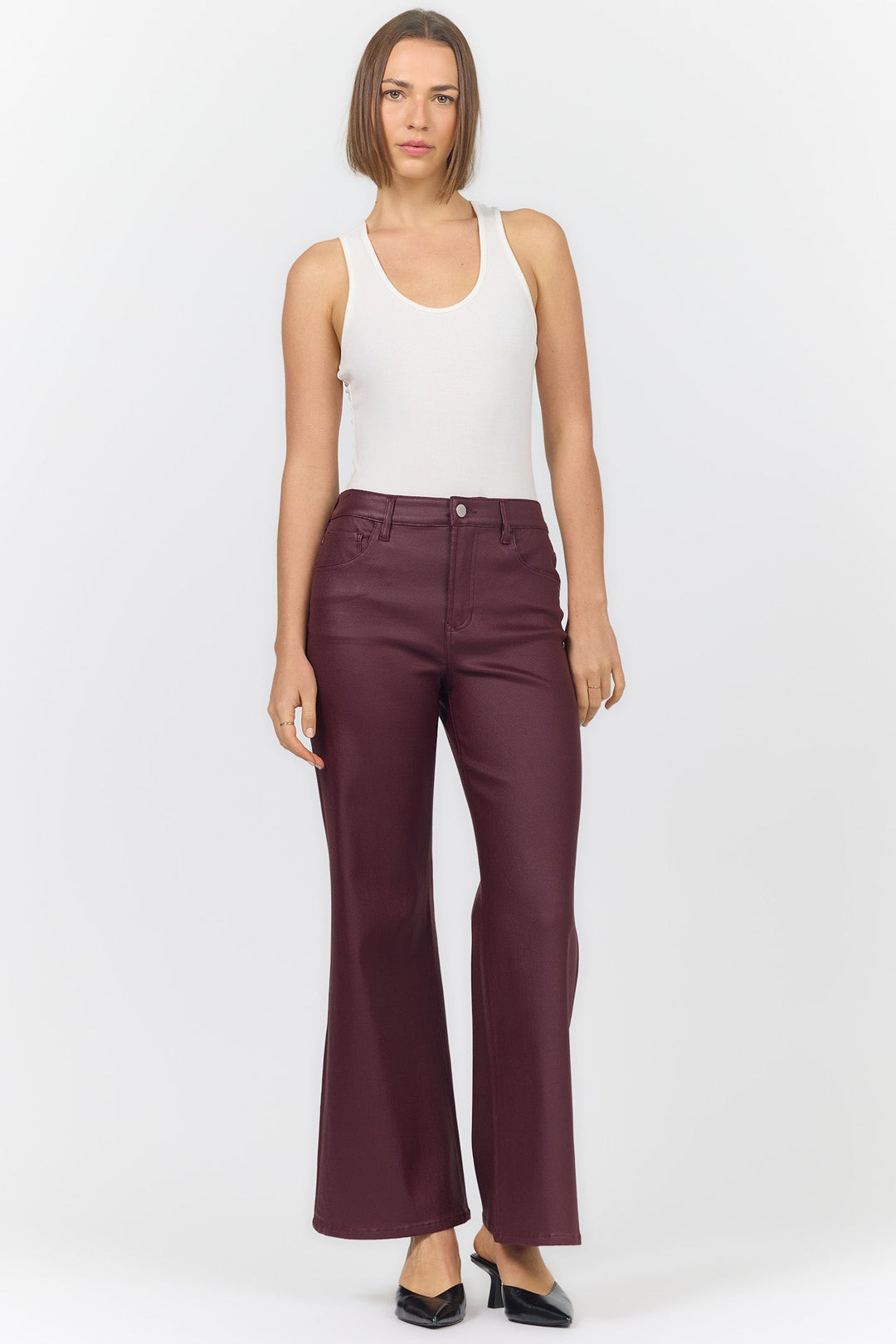 FIONA HIGH RISE WIDE LEG PANT FIG