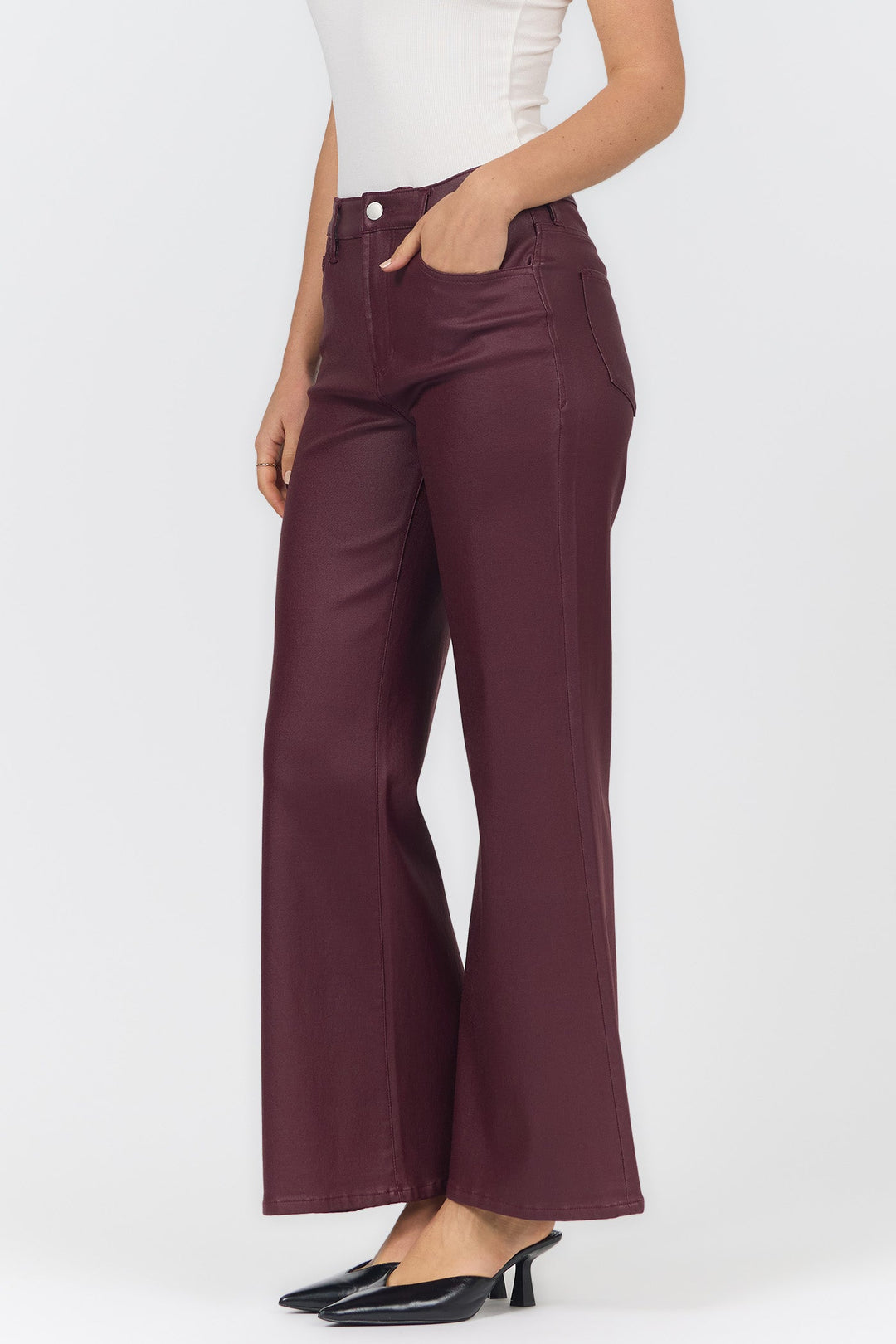FIONA HIGH RISE WIDE LEG PANT FIG