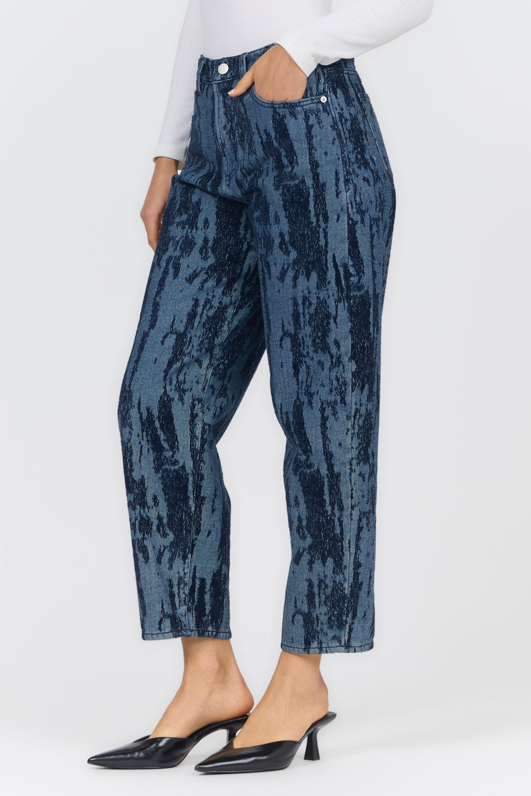 EVERETT JEAN SPECKLED DENIM