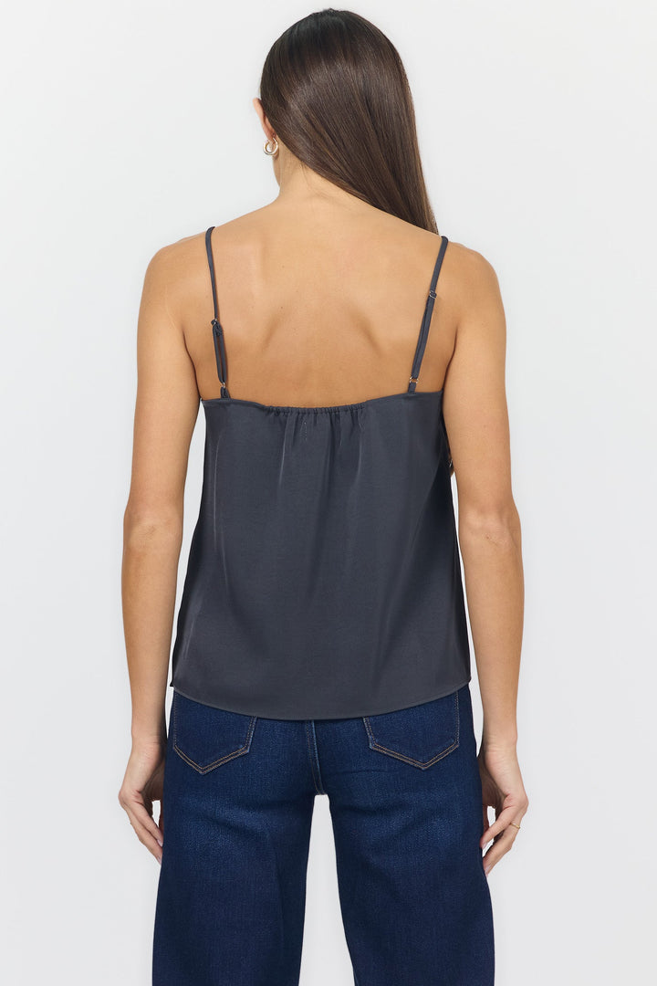 ALEXANDRIA V-NECK SLEEVELESS TANK TURBULENCE