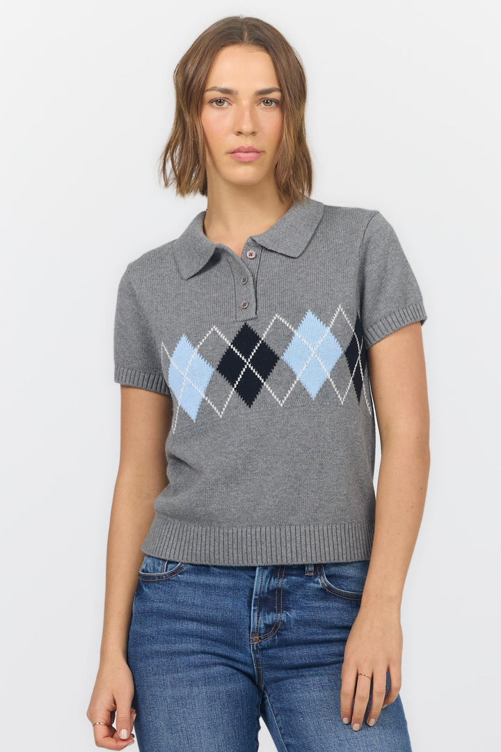 DENALI SWEATER GREY COMBO