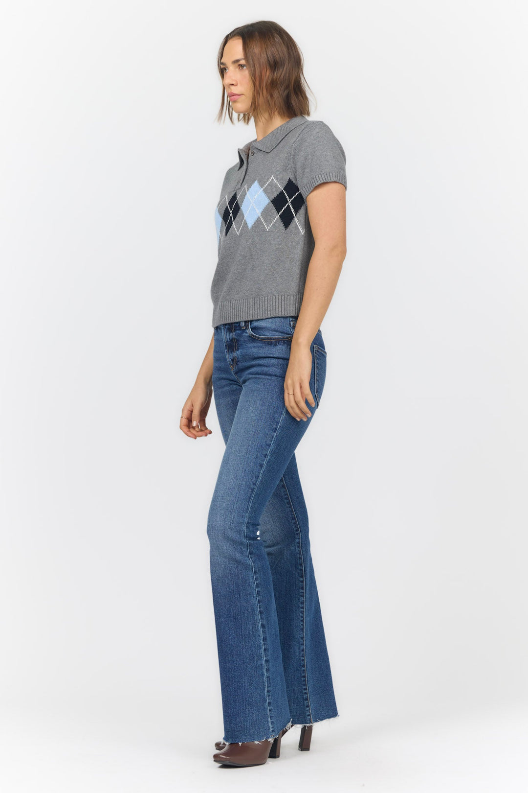 DENALI SWEATER GREY COMBO