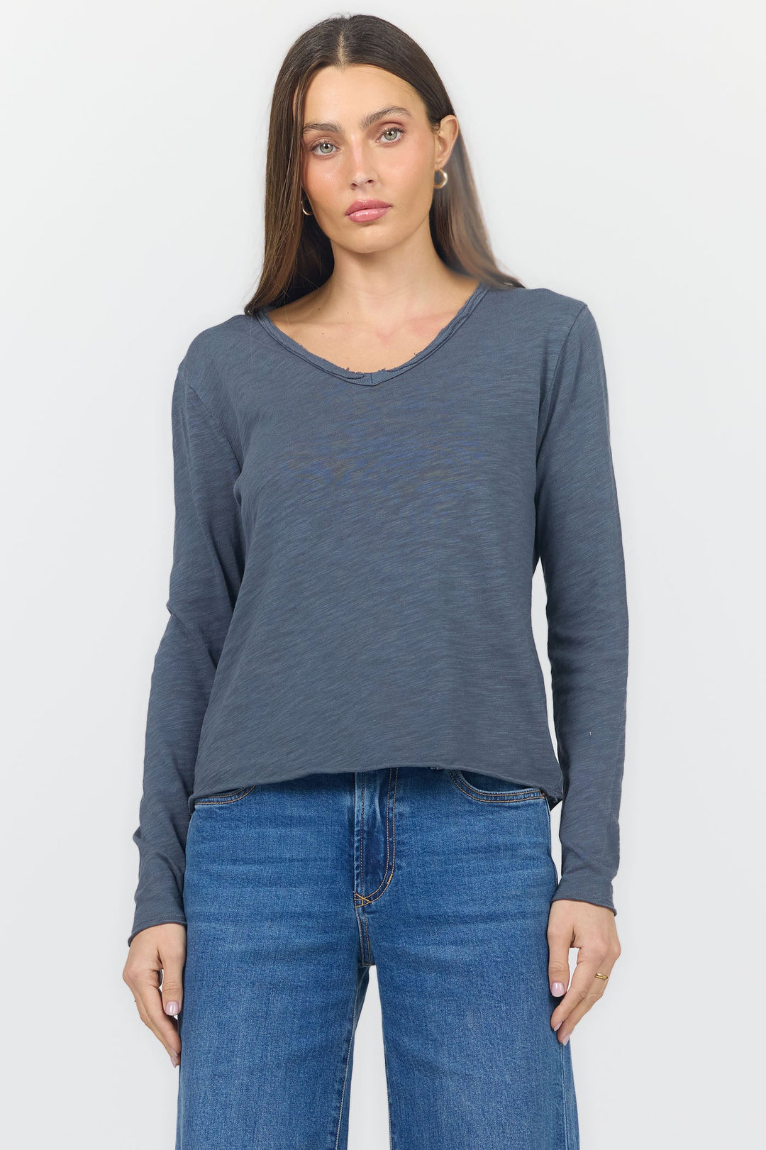 VANYA LONG SLEEVE TEE TURBULENCE