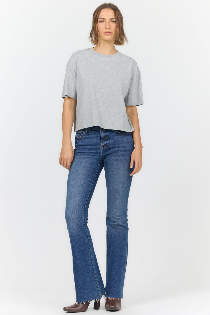 MADDOX TEE HEATHER GREY