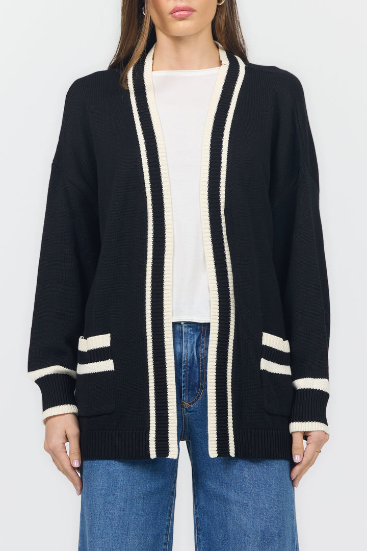 AMANI CARDIGAN BLACK