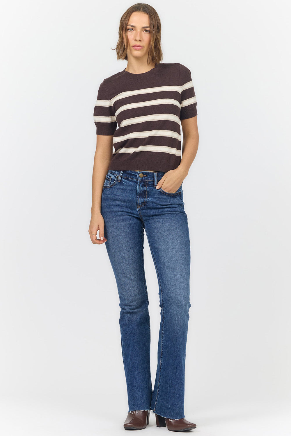 AMARIS SWEATER SHAVED CHOCOLATE