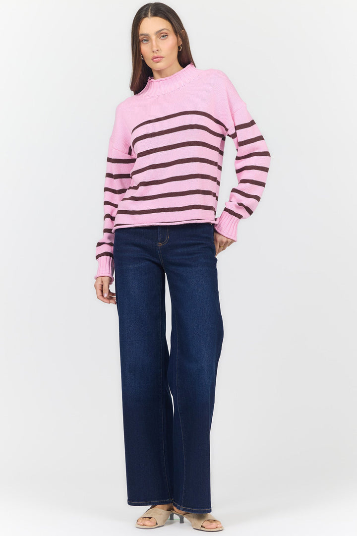 SOLANA SWEATER CASHMERE ROSE