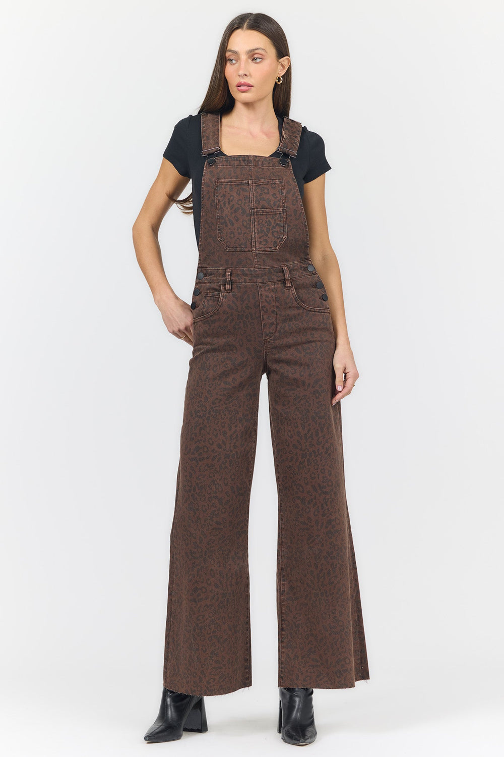 FIONA OVERALL BROWN LEOPARD