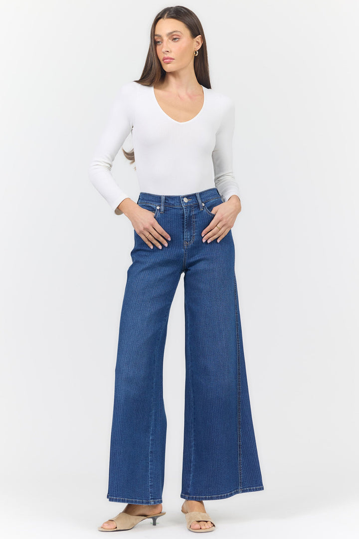 CELESTE WIDE LEG JEAN MODERAT
