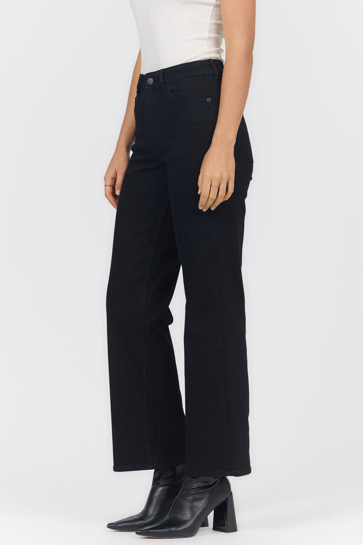 HOLLY STRAIGHT LEG JEAN BLACK ARROW