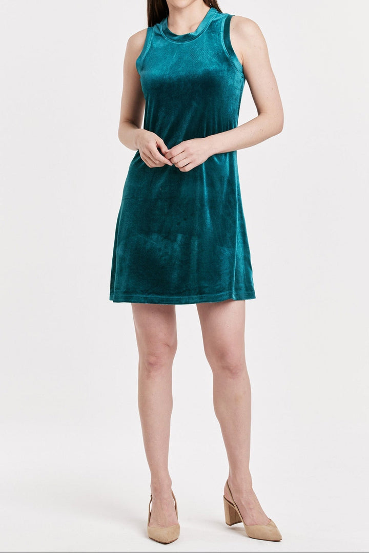 JUSTINE VELVET DRESS