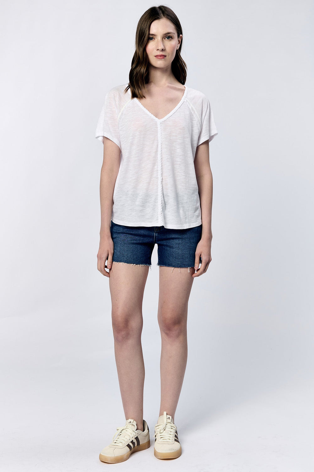 RAYA RAGLAN SLEEVE TEE WHITE