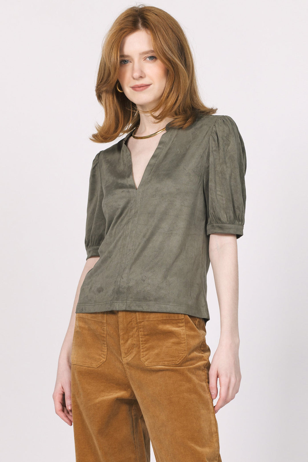 KALIA TOP SUEDE