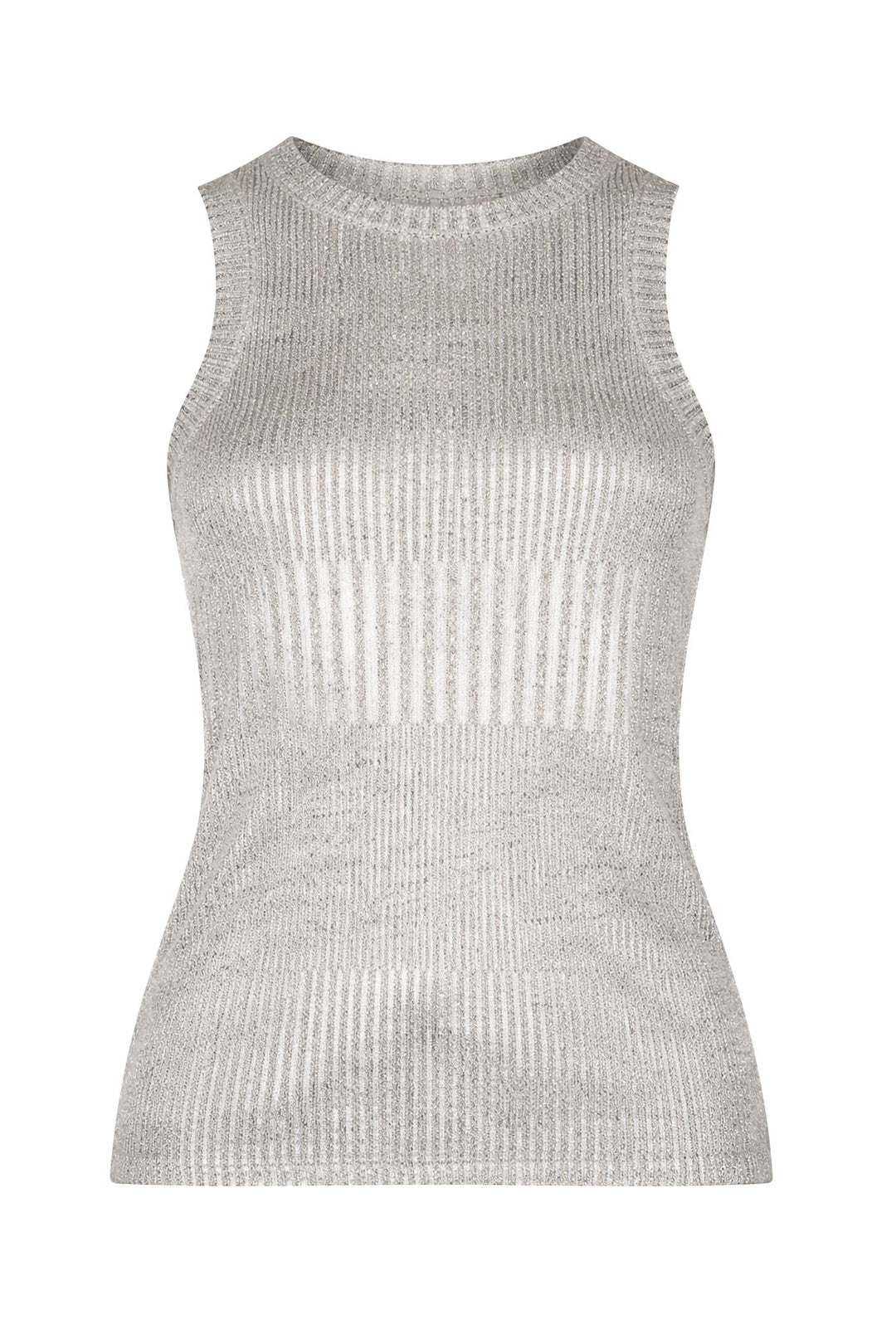 Pamela Tank Silver Foil