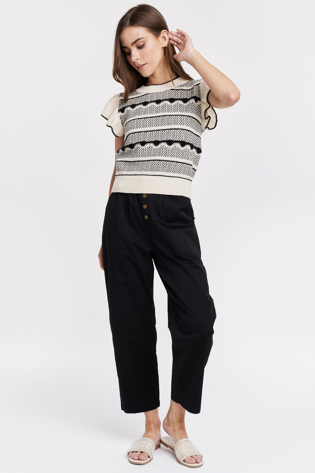BETHANY TOP STRIPES