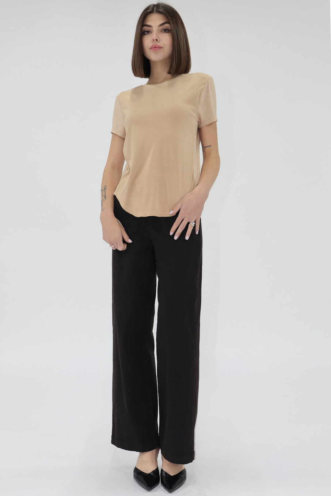 ELAINA TOP SUEDE